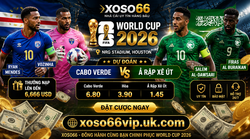 DuDoan Cabo Verde vs Ả Rập Xê Út