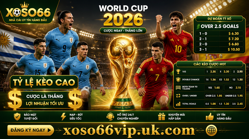 Keo Cuoc World Cup 2026 XOSO66